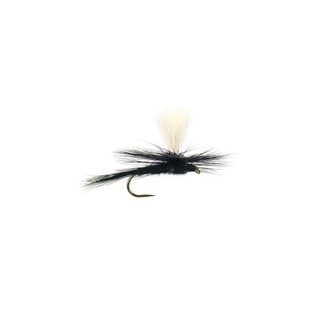 Barbless Flies Parachute Black Gnat BL $2.34