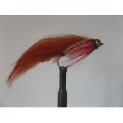 Lures 2 gold head brown mylar zonker $2.34