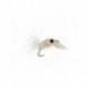Bass Flies foam toy mouse white $8.50