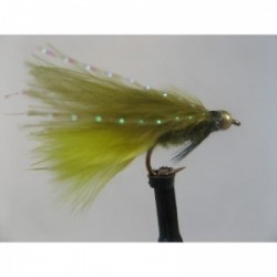 Lures 2 gold head dawsons olive $2.34