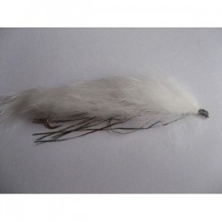 Lures 2 white rabbit snake $2.34