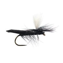 Barbless Flies Parachute Caddis Black BL $2.34