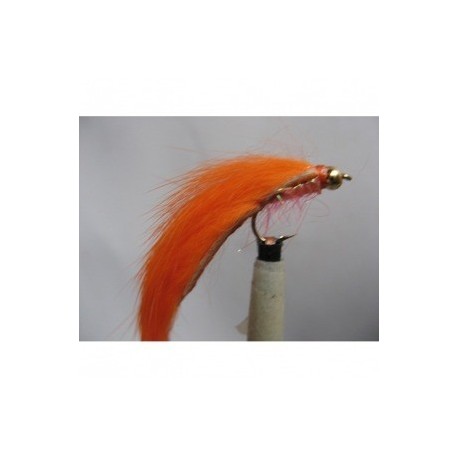 Lures 2 gold head orange minkie $2.34