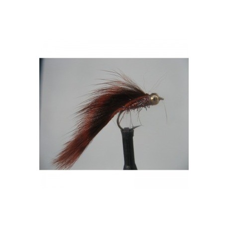 Lures 2 gold head orange pine squirrel mini zonker $2.34