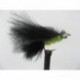 Lures 2 lime black silver chain eye mini cats whisker $2.34