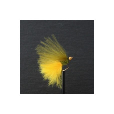 Lures 2 gold head dawsons olive hot tail $2.34