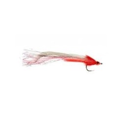 Bass Flies GenXPikeBunnyRedWhite $8.50