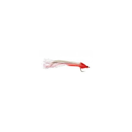 Bass Flies GenXPikeBunnyRedWhite $8.50