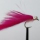 Lures 2 pink zonker silver dumbell eyes $2.34