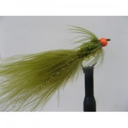 Lures 2 hot head orange fritz olive tadpole $2.34