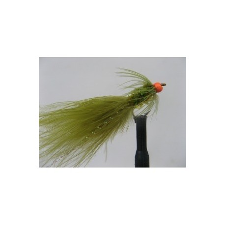 Lures 2 hot head orange fritz olive tadpole $2.34
