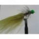 Lures 2 hot head green grizzle olive dancer $2.34
