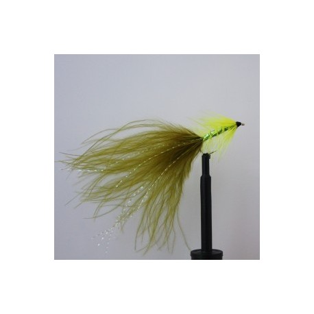 Lures 2 fl yellow olive damsel $2.34