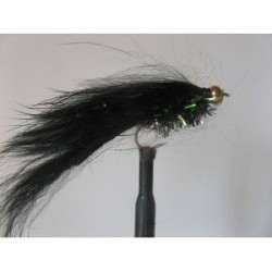 Lures 2 gold head black fritz zonker $2.34