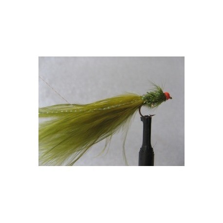 Lures 2 hot head red fritz body damsel $2.34