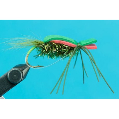 Bass Flies gurgler frog $8.50