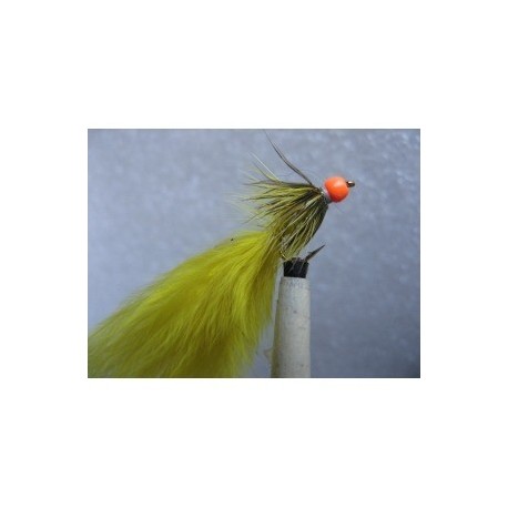 Lures 2 hot head red light olive damsel $2.34