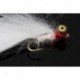 Lures 2 white cut throat yellow eyed dumbell zonker $2.34