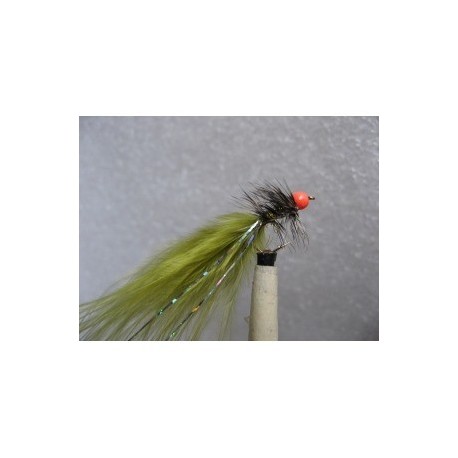 Lures 2 hot head red grizzle damsel $2.34