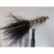 Lures 2 silver and black humungus $2.34