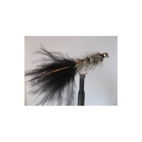 Lures 2 silver and black humungus $2.34