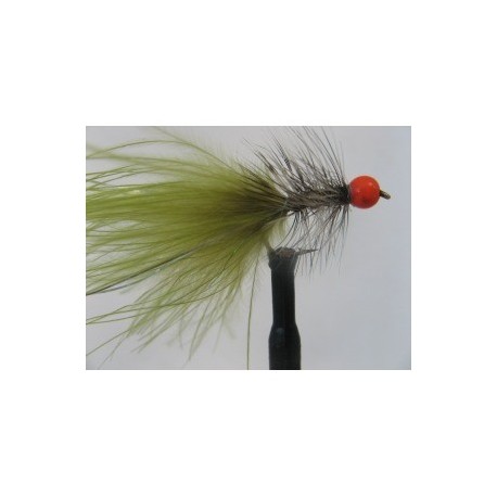 Lures 2 hot head red grizzle damsel $2.34