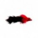 Bass Flies meat puppet red and black $8.50