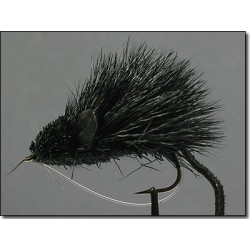 Bass Flies Mouse Black side $8.50
