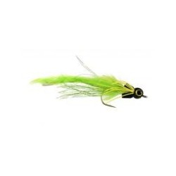 Bass Flies Pile Driver Chartreuse Black $8.50