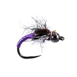 Barbless Flies Purple Pearl Nymph BH BL $2.34