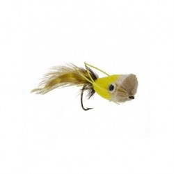 Bass Flies popper canary $8.50