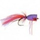 Bass Flies purple clown superb popper $8.50