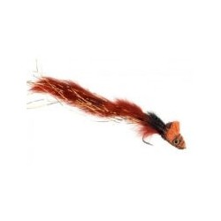 Bass Flies RabbitStripDiverRustBrown $8.50
