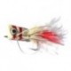 Bass Flies red white bass bug popper $8.50