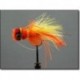 Bass Flies Redhead Orange side $8.50