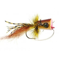 Bass Flies sexi popper yellow $8.50