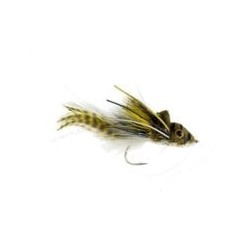 Bass Flies SwimmingFrogWhiteBelly $8.50