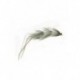 Bass Flies tomahawk chop gray and white $8.50