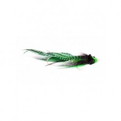 Bass Flies trick or treat green black $8.50