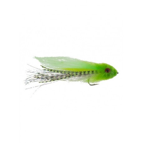 Bass Flies wool head chartreuse $8.50