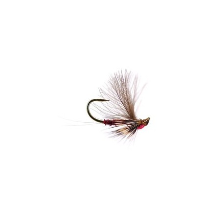 Barbless Flies Reversed Claret Quill BL $2.34