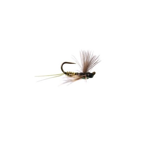 Barbless Flies Reversed Olive Quill BL $2.34