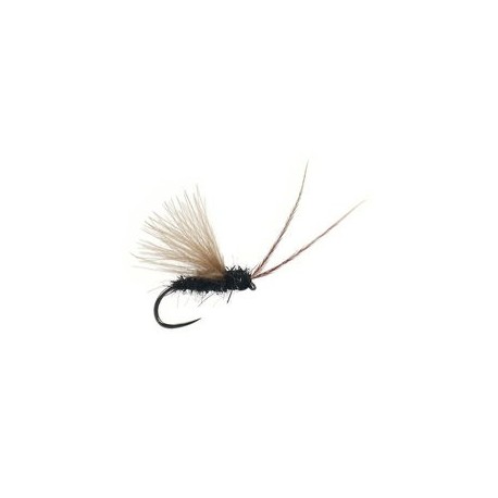 Barbless Flies Small Black CDC Caddis BL $2.34