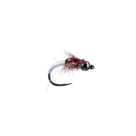 Barbless Flies White Pearl Nymph BH BL $2.34