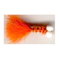 Boobies orange booby nymph button $2.34