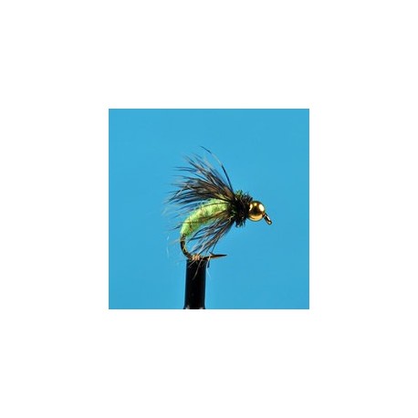 Beaded Nymphs Bead Head Caddis Chartreuse $2.42