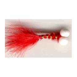 Boobies red booby nymph button $2.34