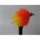 Blobs orange sunburst gold head blob $2.34