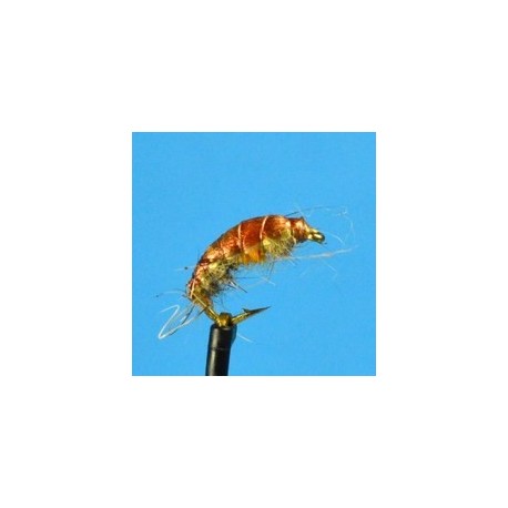 Beaded Nymphs Bead Head Czech Nymph Orange Back $2.42