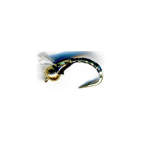 Buzzer 3D Glass Epoxy Bead Head Nymph Olive $2.34